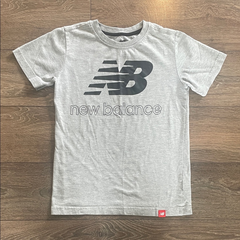 New Balance Kids Light Gray Tee